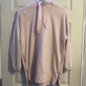Aerie oversized sweater/sweatshirt in light pink